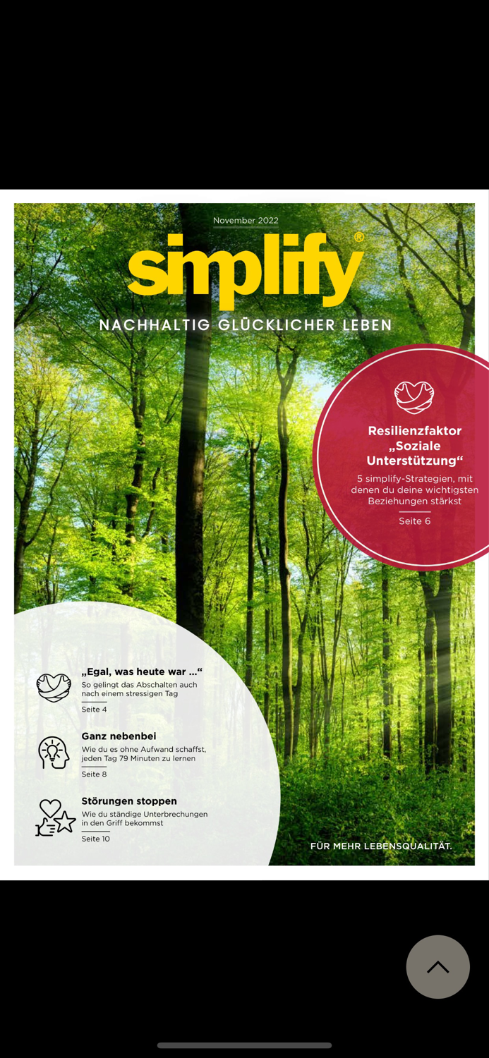 simplify® glücklicher leben