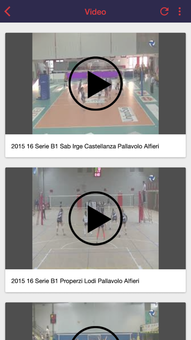 Pallavolo Alfieri Screenshot