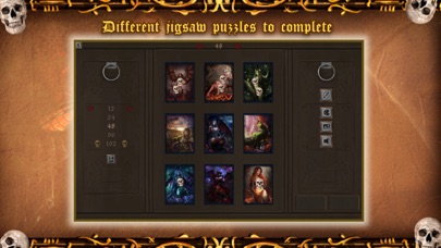 Dark Fantasy: Jigsaw Puzzle Screenshot