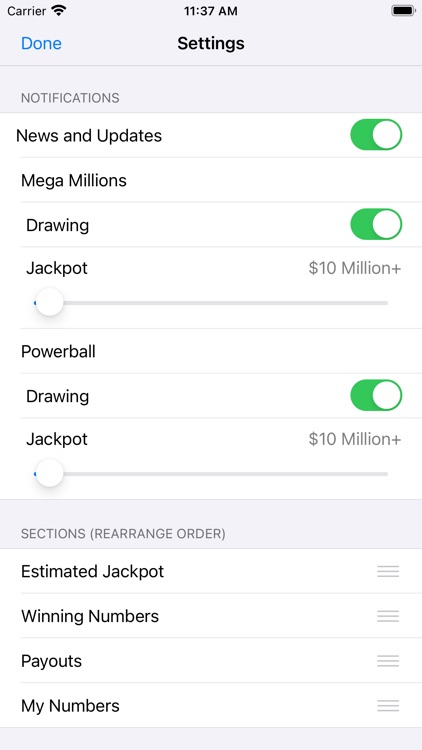 MMPB: MegaMillions & Powerball screenshot-7