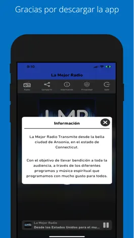 Game screenshot La Mejor Radio apk