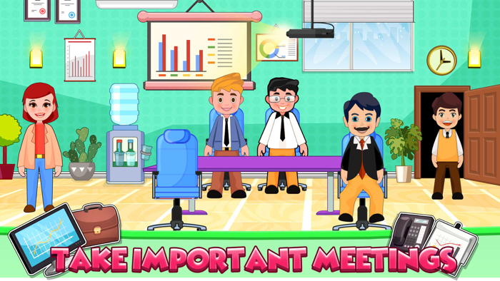 Pretend Play Office Life