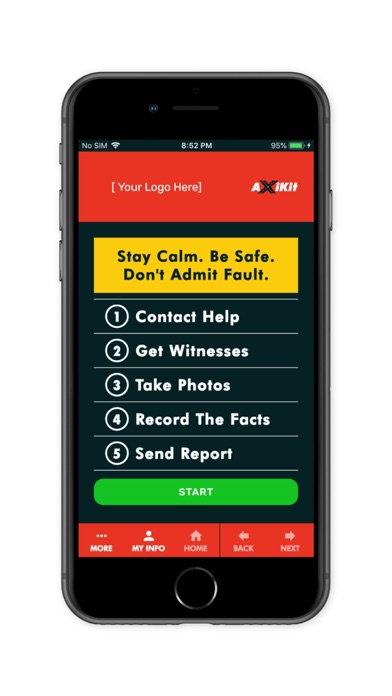 AxiKit Accident Report Kit Screenshot