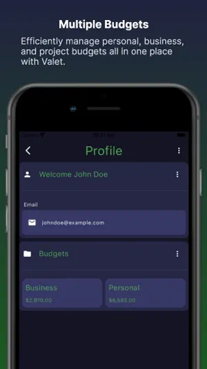 Valet Budget screenshot 4