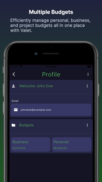 Valet Budget screenshot-3