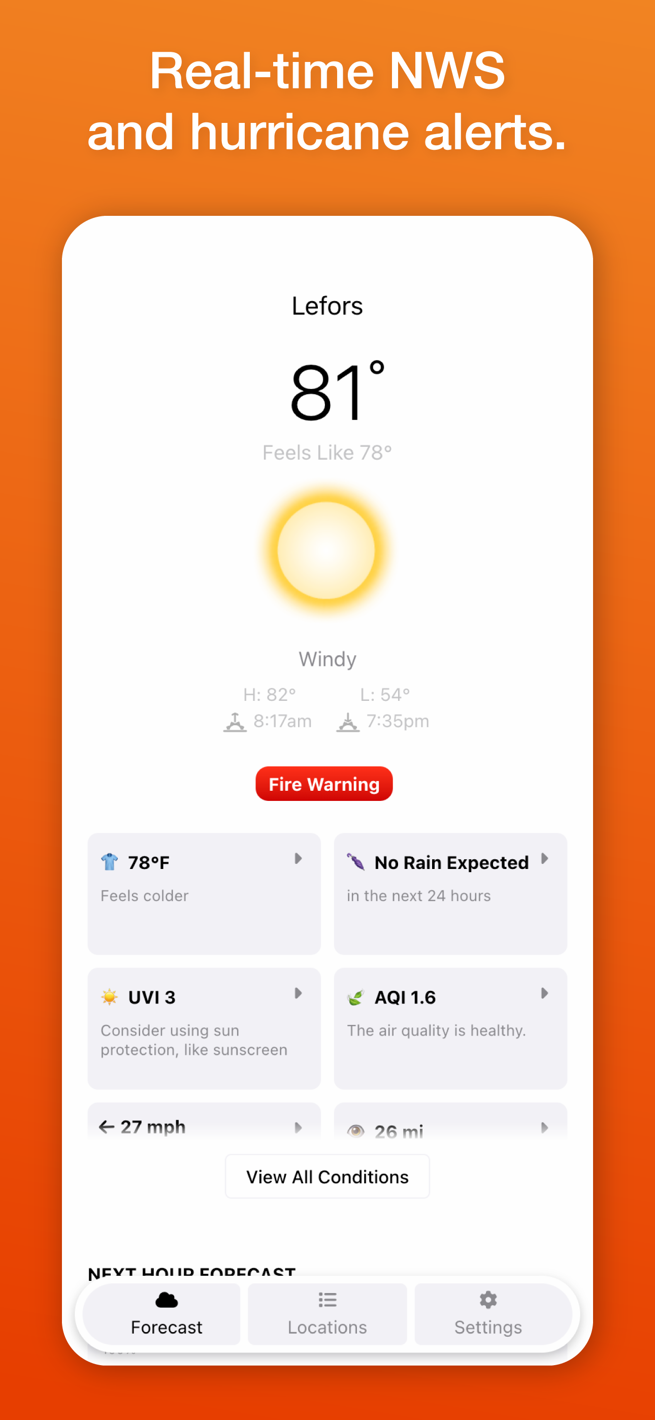 MyWeather° - Clima - Weather screenshot 5