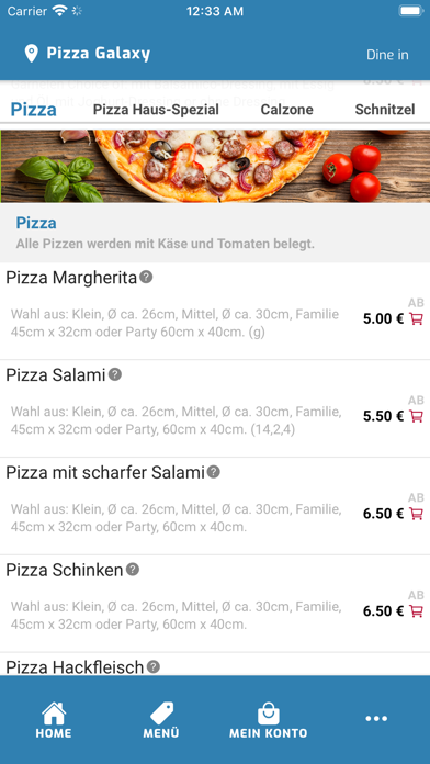 Pizza Galaxy Steinbach Screenshot