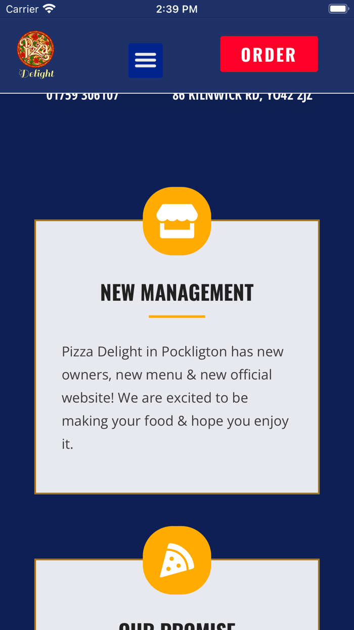 Pizza Delight - Pocklington