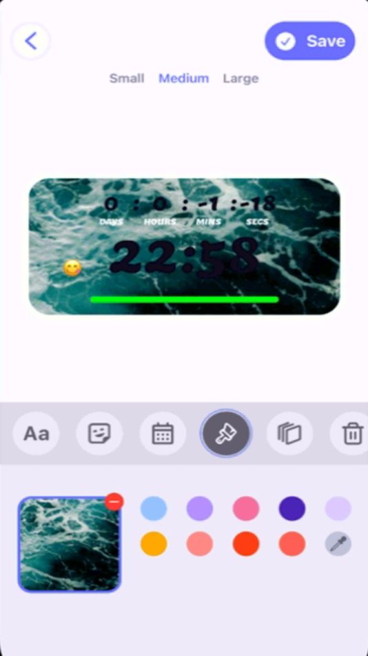 #2. Countdown Widget and Timer App (iOS) بواسطة: Yurii Piechkurov
