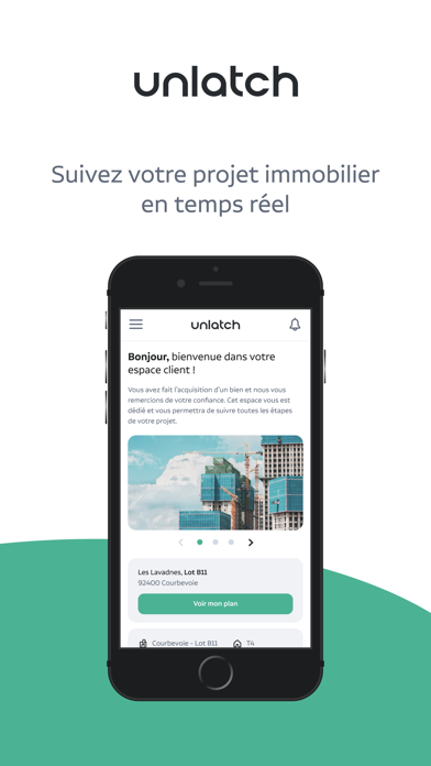 Screenshot #1 pour Unlatch - Espace client