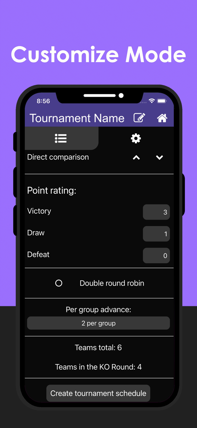 Tournament Competition Manager