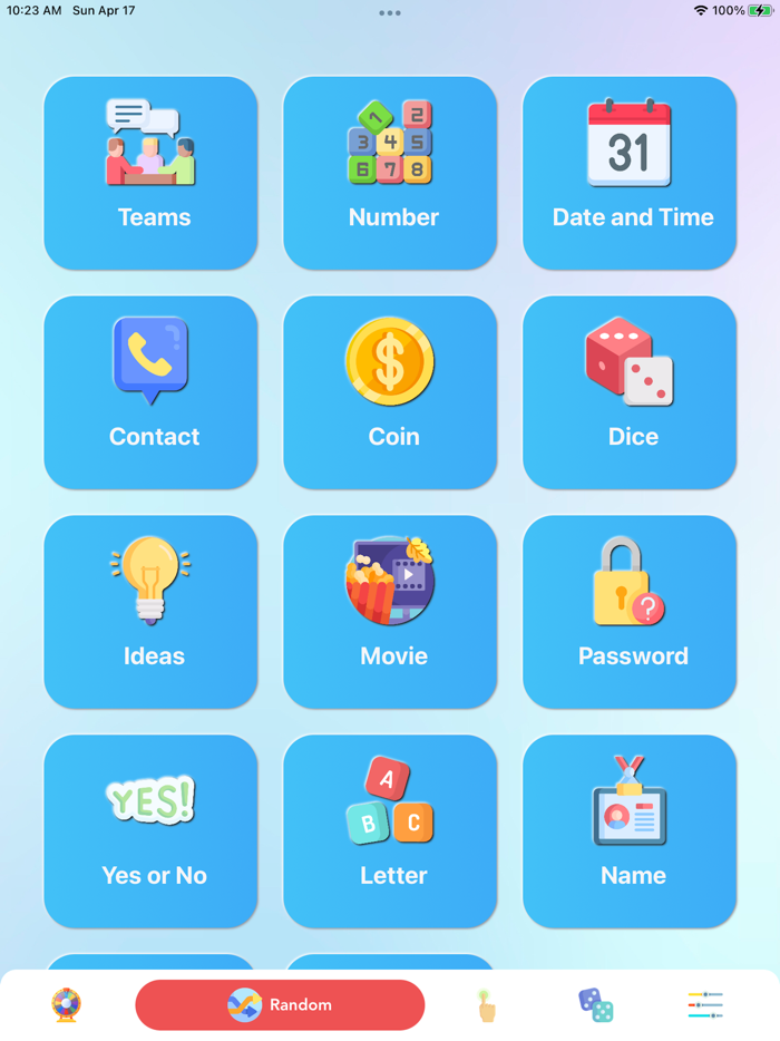 Decision wheel Generator lucky