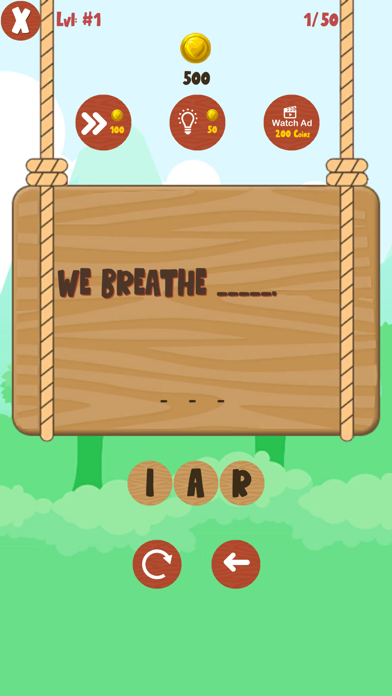 Jumble Word Game Screenshot