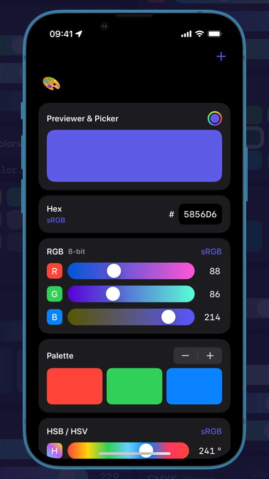 #1. Palette - Color Mixing (iOS) Podle: 思昊 刘