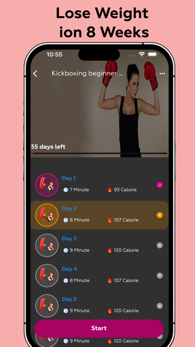 Female Kickboxing Self Defense Screenshot