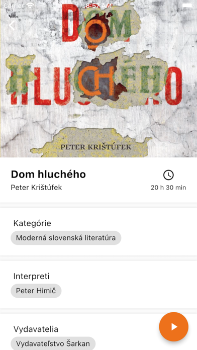 Knihy Audio Screenshot