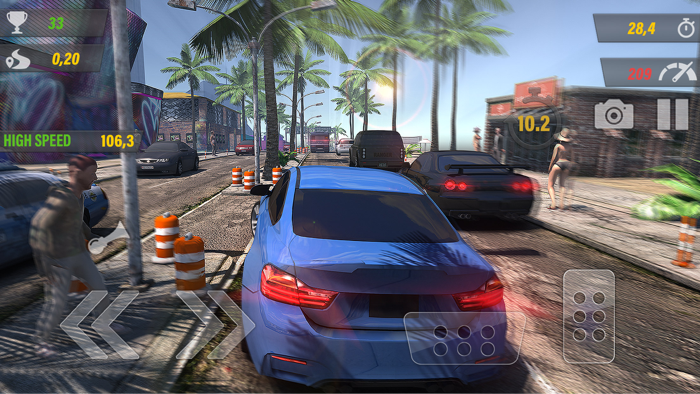 Racing Alpha Overtake Car Game