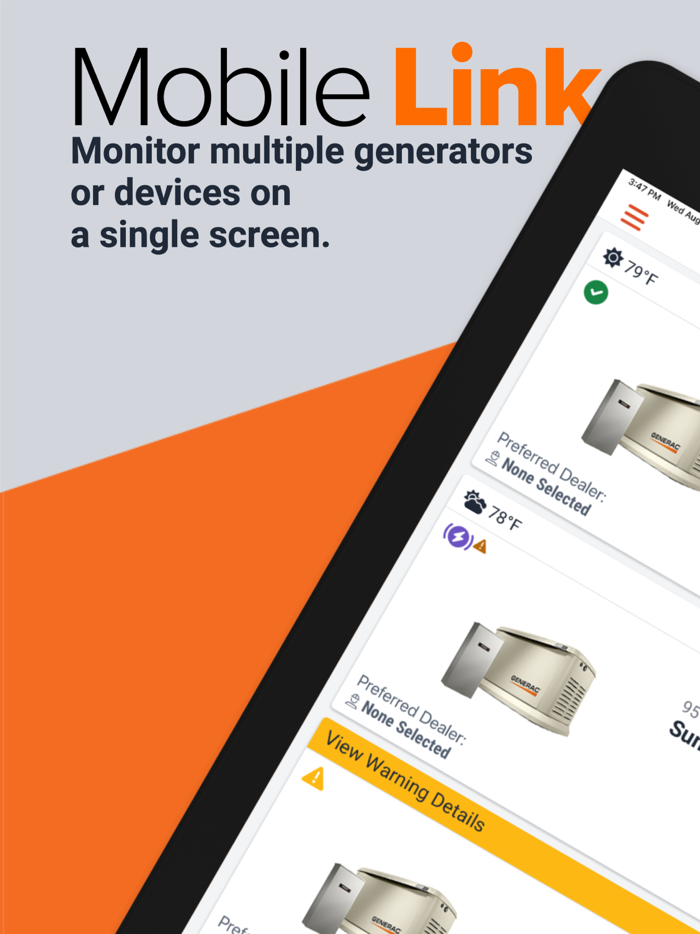 Mobile Link for Generators