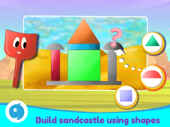 Screenshot #6 pour Shapes and colors learn games