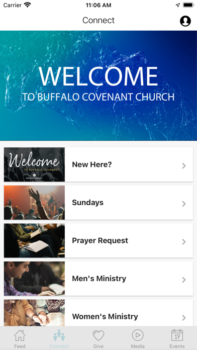 Buffalo Covenant Church Screenshot