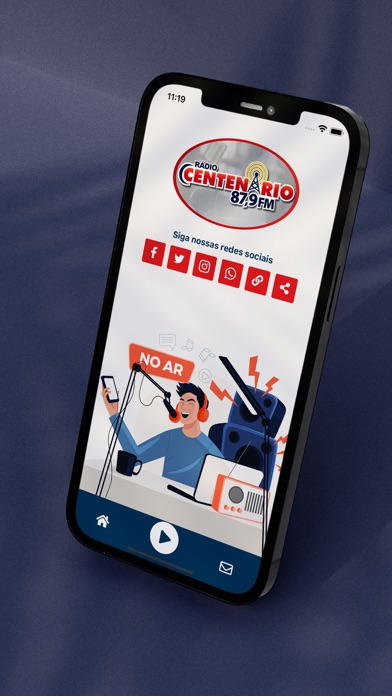 Rádio Centenário FM Screenshot