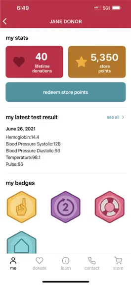 Game screenshot Stanford Blood Center apk