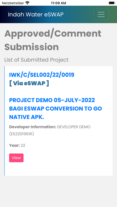 Indah Water eSWAP Screenshot