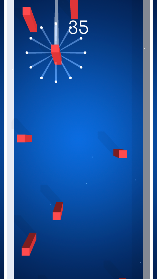 #3. Endless Falling Ball (iOS) By: Pavel Pustovalov