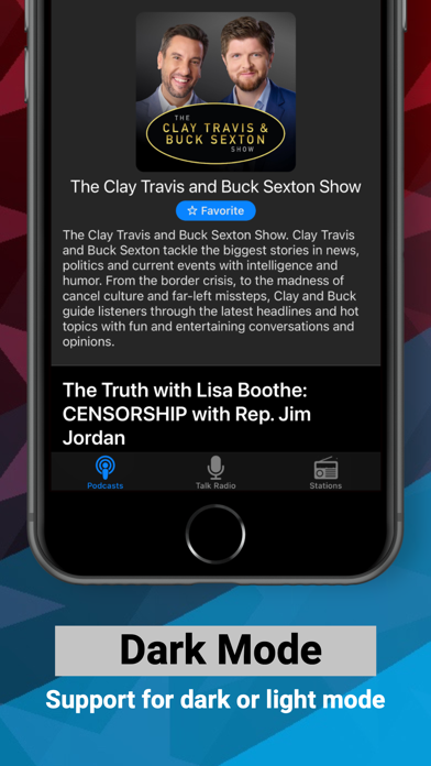 Conservative Talk Radio Screenshot