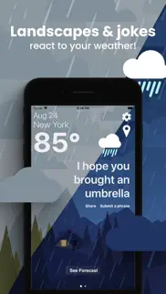 funny weather - rude forecasts iphone screenshot 3