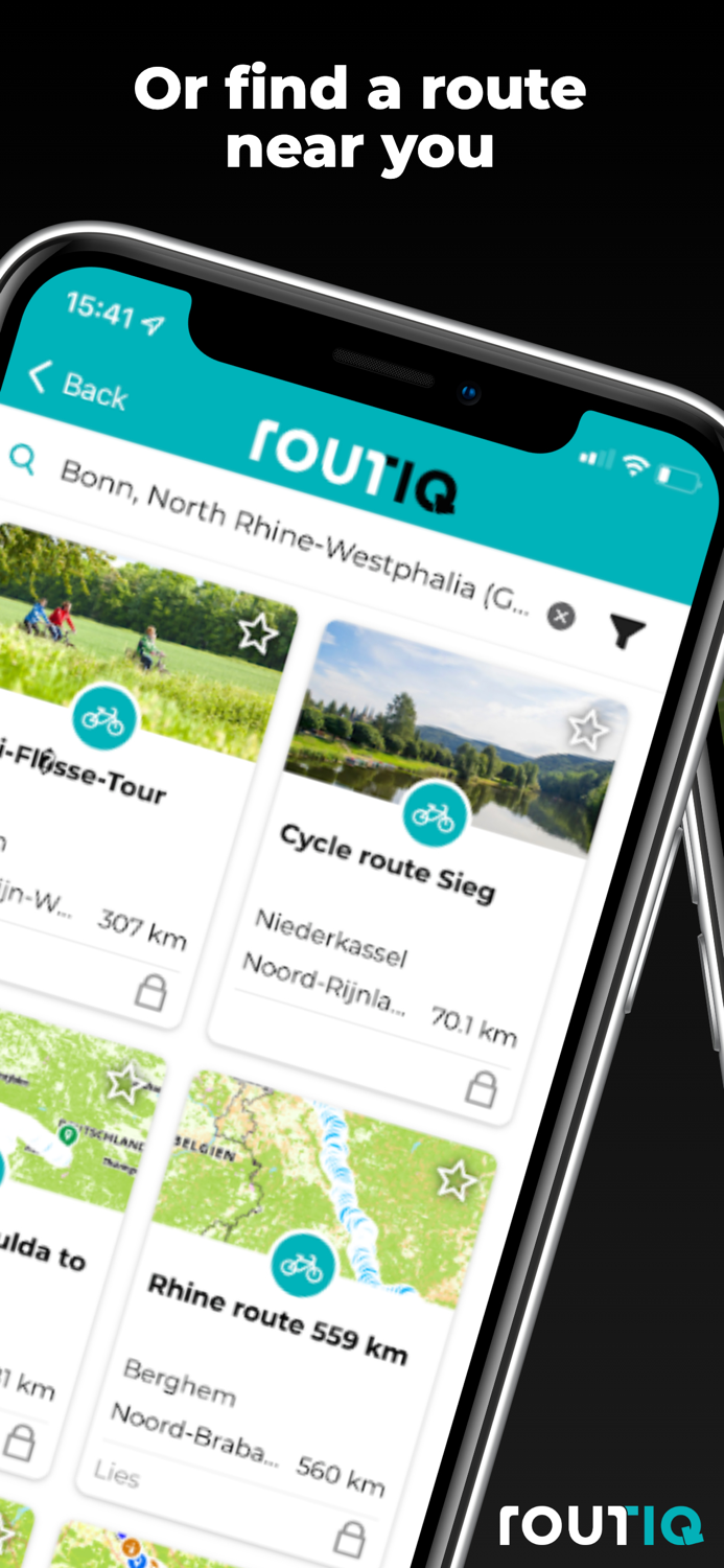 Routiq Outdoor routes