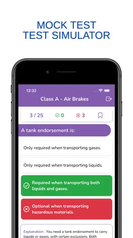 Game screenshot New Hampshire CDL Permit Prep apk
