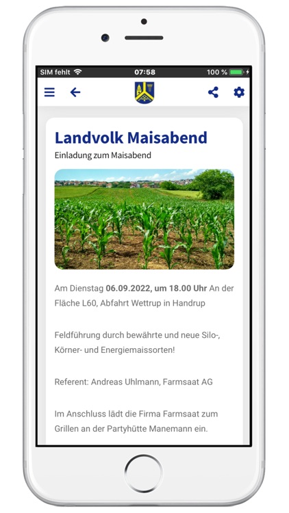 Handrup Dorfapp