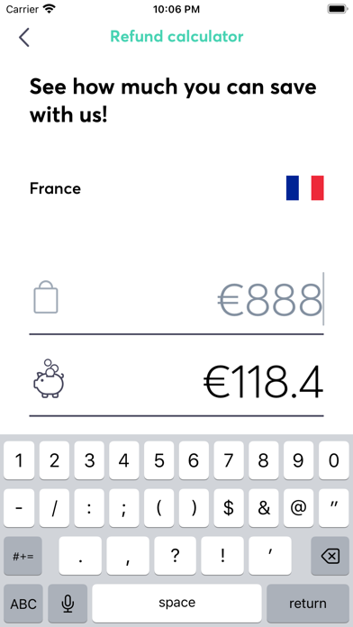 Airvat Tax Refund Screenshot