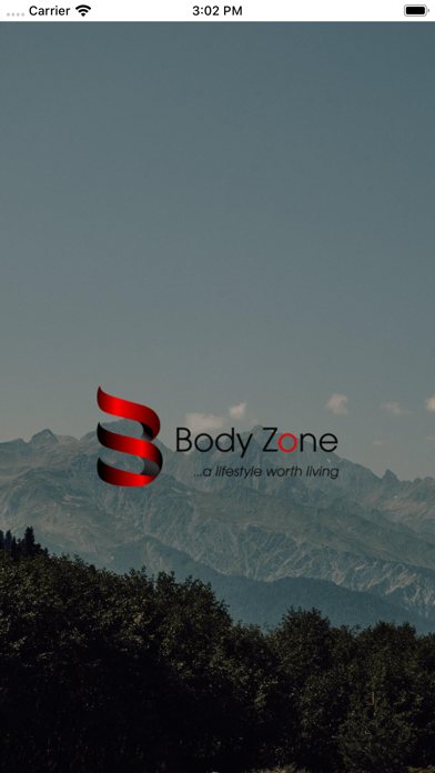Body Zone App Screenshot