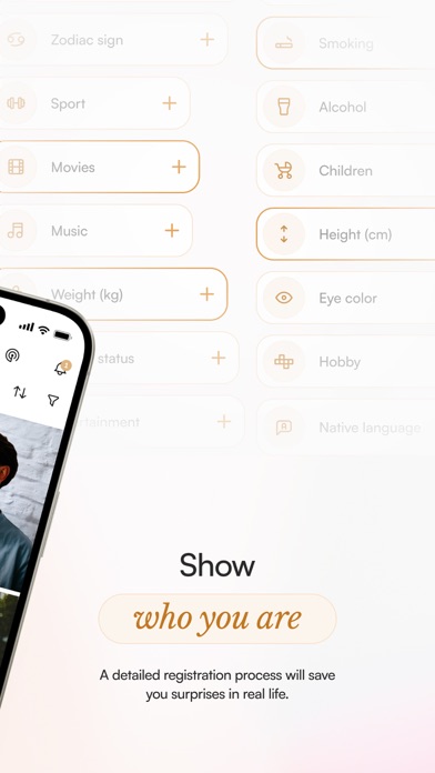 Vinply: sieć społecznościowa Screenshot