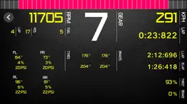 sim racing dash for f12021 iphone screenshot 3