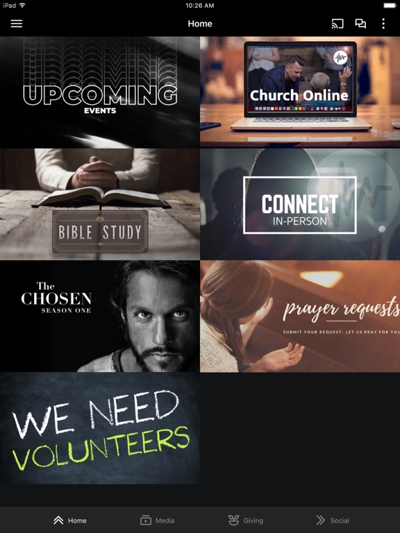 Praise Church iPad screenshot 1 - Education app