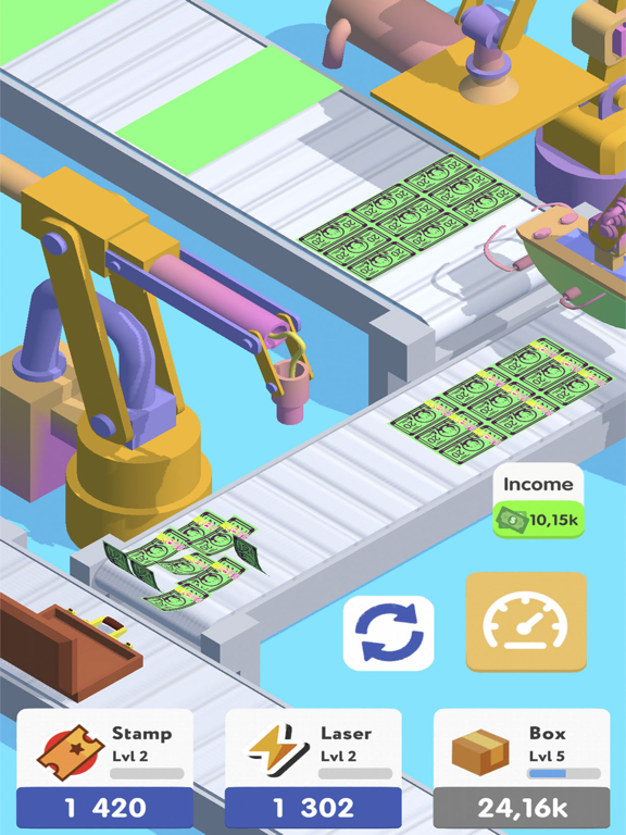 Screenshot #6 pour Money Factory Tycoon Idle Game