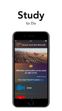 Game screenshot TorahTV: Study, Do, Listen mod apk