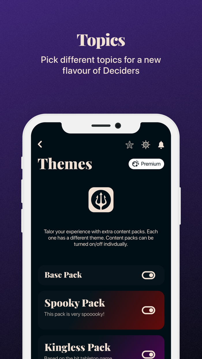 DecideOn - Who goes first