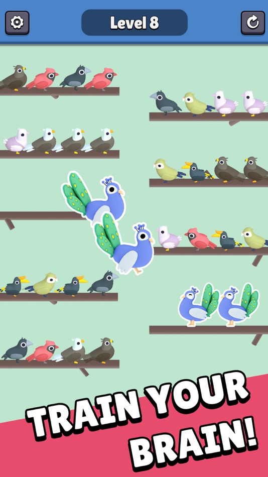 #2. Zoo Sort 3D (iOS) Podle: Can Le