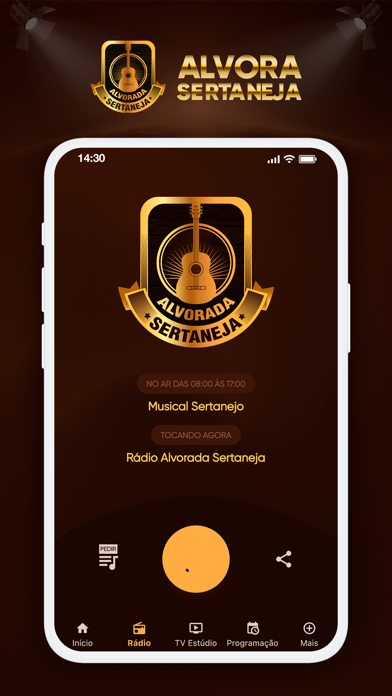Rádio Alvorada Sertaneja Screenshot