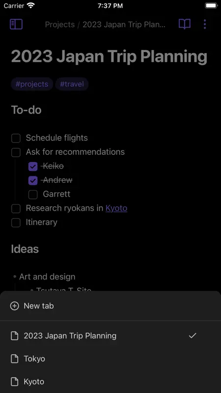 Obsidian - Connected Notes screenshot 7 of 7