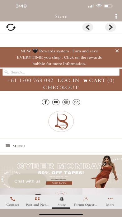 Baciami Hair Extensions Screenshot