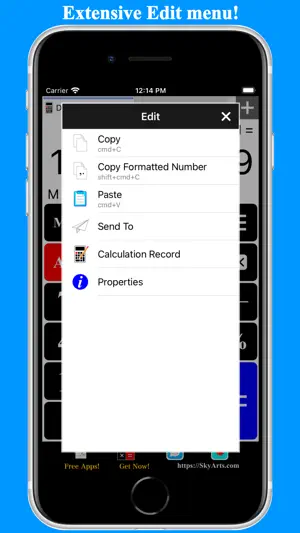 NeoCalcs Lite - Calculator screenshot 4