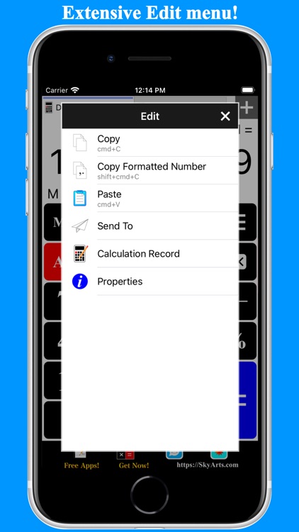 NeoCalcs Lite - Calculator screenshot-3