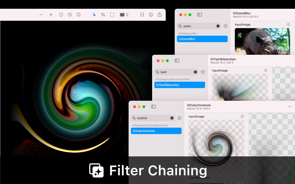 #4. CIFilterBox (macOS) 由: David Wingate