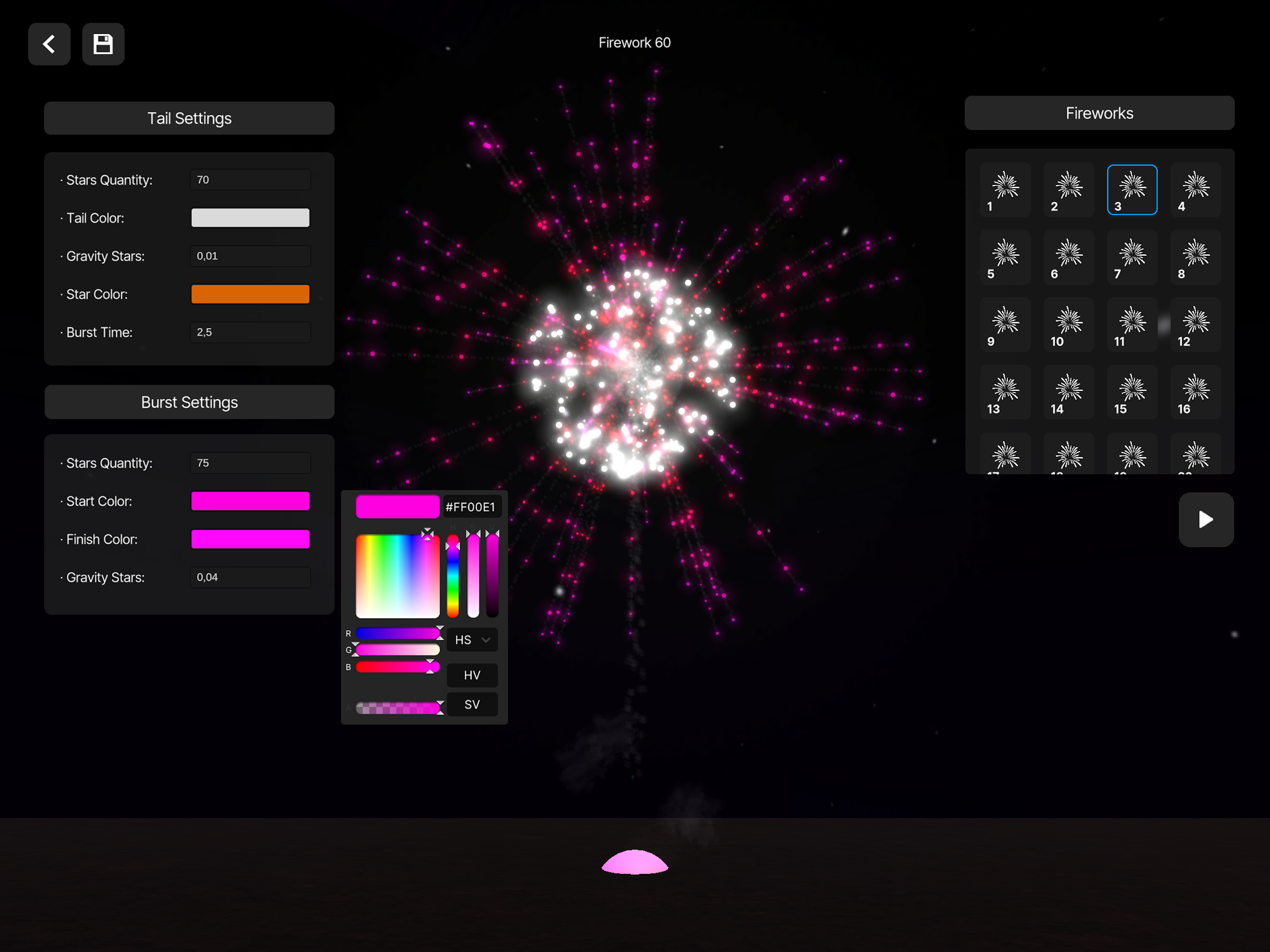 Pyro Simulator screenshot 4