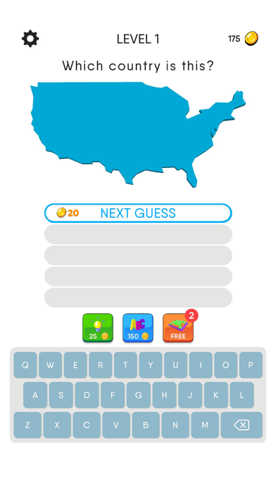 Guess the Country! Screenshot